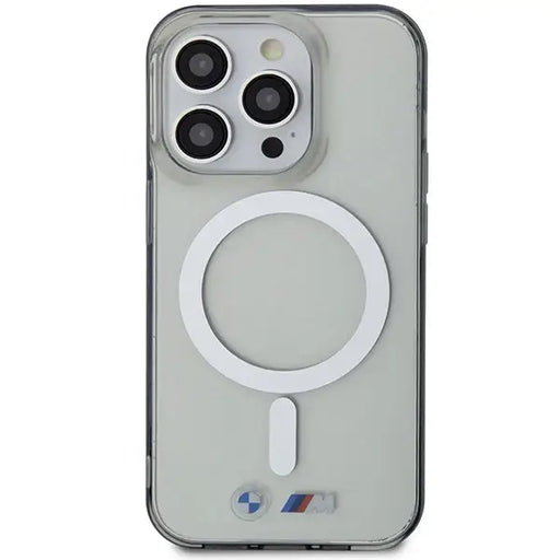 BMW Silver Ring MagSafe case for iPhone 15 Pro Max - transparent - Cell phone cases and covers<<<HurtelXML