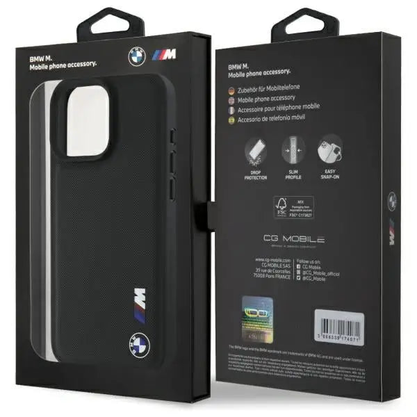 BMW Smooth Rubber Logo iPhone 16 Pro Max Case - Black - Cell phone cases and covers<<<HurtelXML