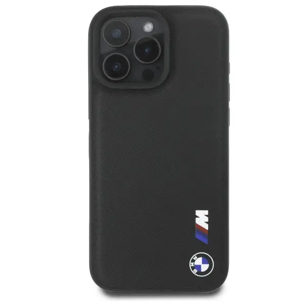 BMW Smooth Rubber Logo iPhone 16 Pro Max Case - Black - Cell phone cases and covers<<<HurtelXML