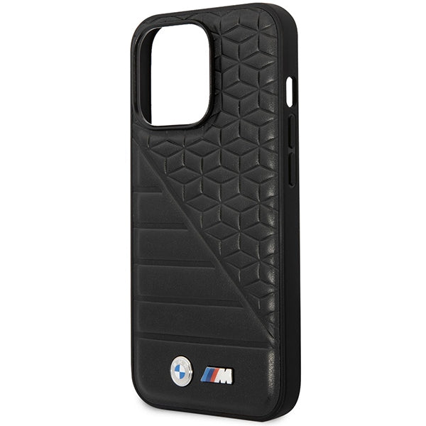 BMW Bi Pattern Case for iPhone 14 Pro 6.1" - Black
