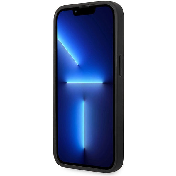 Case BMW BMHMP14L22RFGR iPhone 14 Pro 6.1" Burgundy/burgundy Leather Diamond Pattern MagSafe