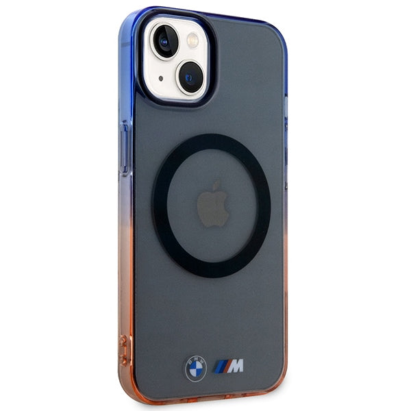 BMW Gradient Bumper MagSafe case for iPhone 14 Plus - gray