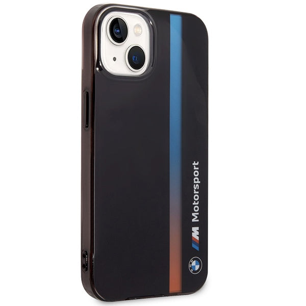 Case BMW BMHCP14S22HVGV iPhone 14 6.1" black/black IML Tricolor Stripe