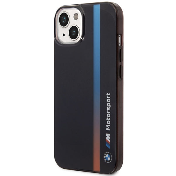 Case BMW BMHCP14S22HVGV iPhone 14 6.1" black/black IML Tricolor Stripe