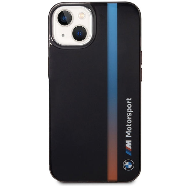 Case BMW BMHCP14S22HVGV iPhone 14 6.1" black/black IML Tricolor Stripe