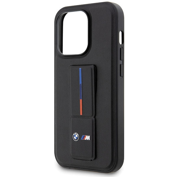 Case BMW BMHCP14X22GSLK iPhone 14 Pro Max 6.7" black/black hardcase Grip Hot Stamp
