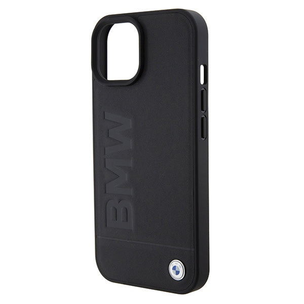 BMW BMHMP15SSLLBK iPhone 15 6.1" black/black Magsafe hardcase Signature Logo Imprint