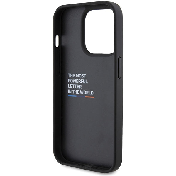BMW Bi Pattern iPhone 15 Pro Case - Black