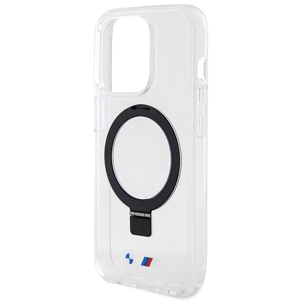 BMW Ring Stand M Collection MagSafe case for iPhone 15 Pro Max - transparent