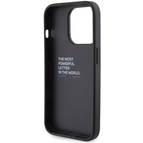 BMW Grip Hot Stamp case for iPhone 15 Pro - black