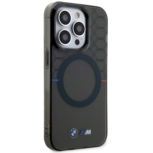 BMW Pattern MagSafe case for iPhone 13 Pro Max - gray