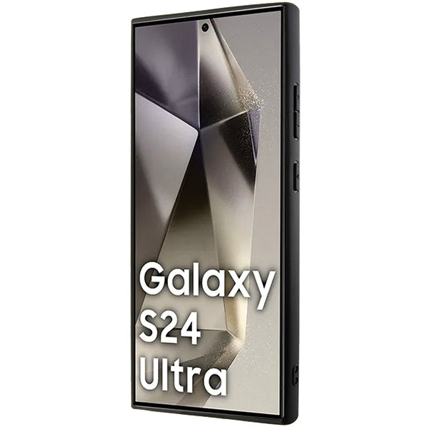 BMW BMHCS24L23RCGPK S24 Ultra S928 black/black hardcase Signature Leather Crossing Lines Pattern