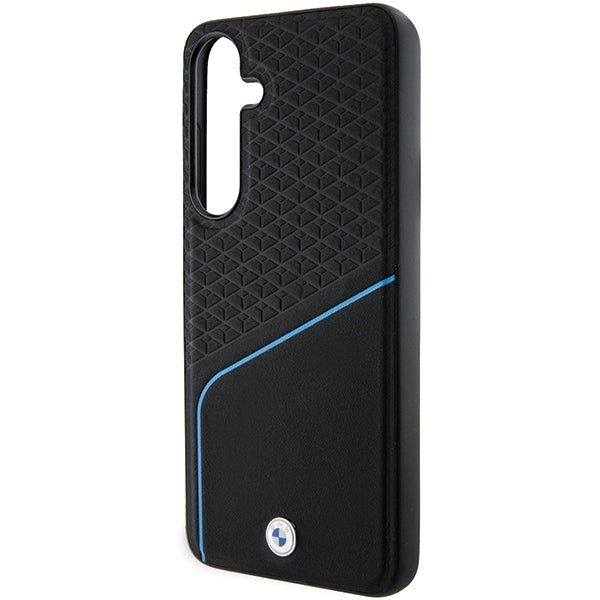 BMW BMHMS24S23RDCLK S24 S921 black/black hardcase Signature Leather Textured &amp; Line MagSafe