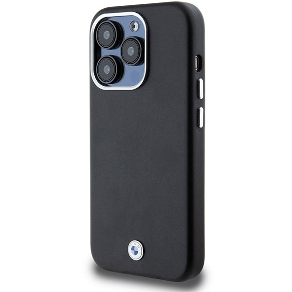 BMW Signature Wrapped Metal MagSafe case for iPhone 14 Pro - black