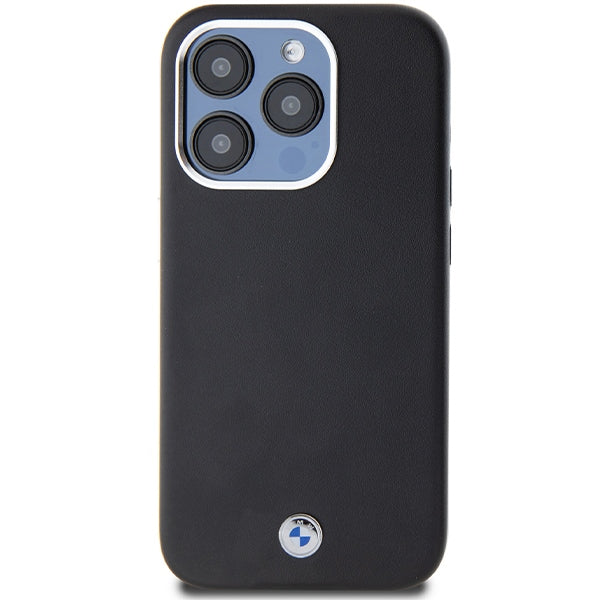 BMW Signature Wrapped Metal MagSafe case for iPhone 15 Pro - black