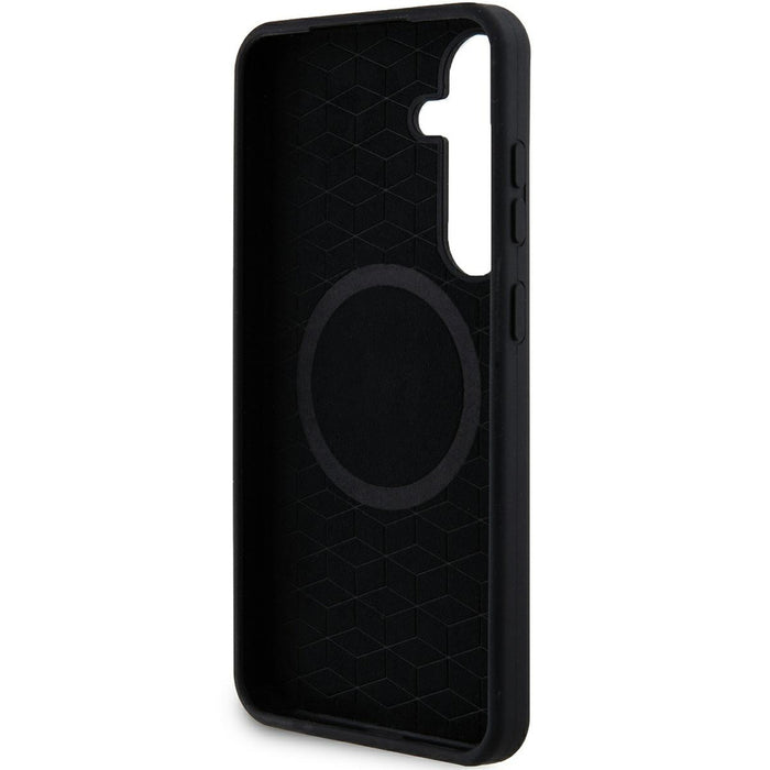BMW M Silicone Printed Ring MagSafe case for Samsung Galaxy S24+ - black