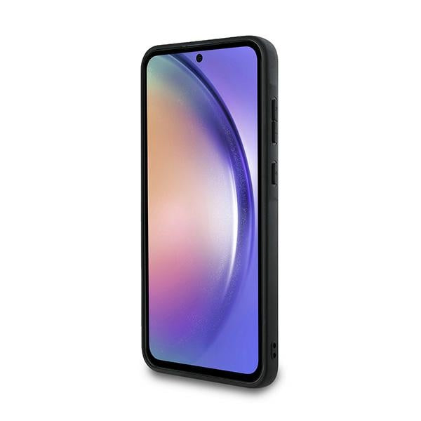 BMW Leather Carbon case for Samsung Galaxy A55 - black