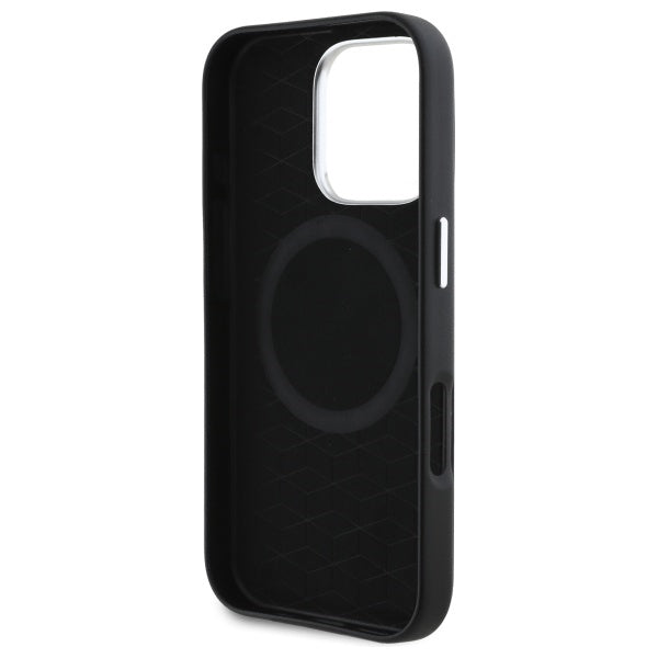 BMW M Smooth Full Wrapped Metal MagSafe case for iPhone 16 Pro - black