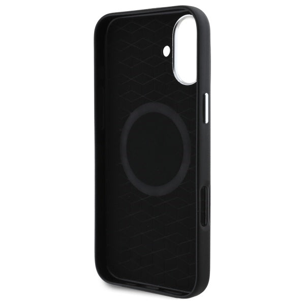 BMW M Smooth Full Wrapped Metal MagSafe case for iPhone 16 - black