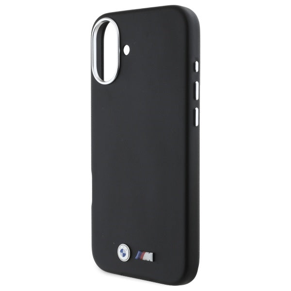 BMW M Smooth Full Wrapped Metal MagSafe case for iPhone 16 - black
