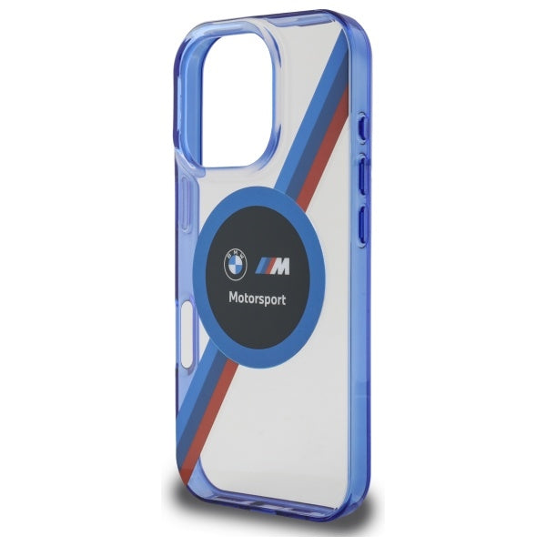 BMW BMHMP16X23HTPUT iPhone 16 Pro Max 6.9" transparent hardcase Motosport IML Circle MagSafe