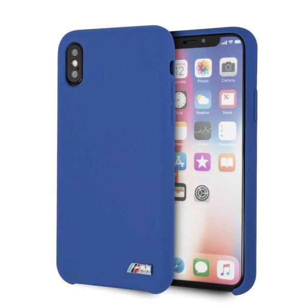 BMW Silicone M Collection iPhone X / Xs Case - Blue