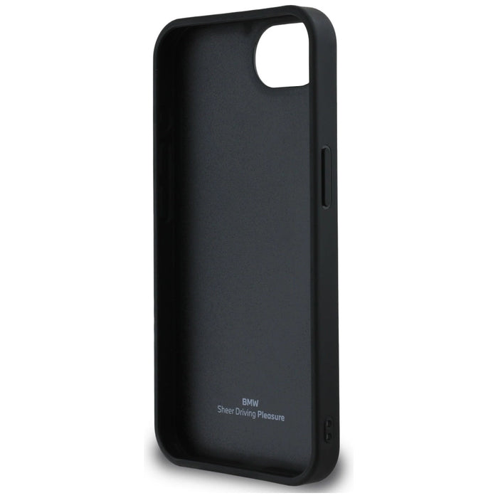 BMW Leather Hot Stamp iPhone 16e Case - Black