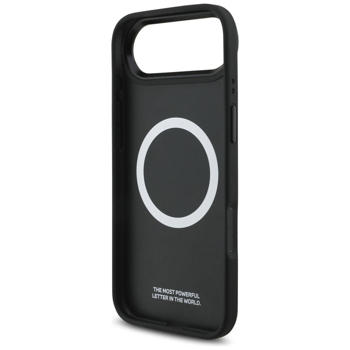 BMW M Tricolor Metal Logo MagSafe Case for iPhone 17 Air - Black