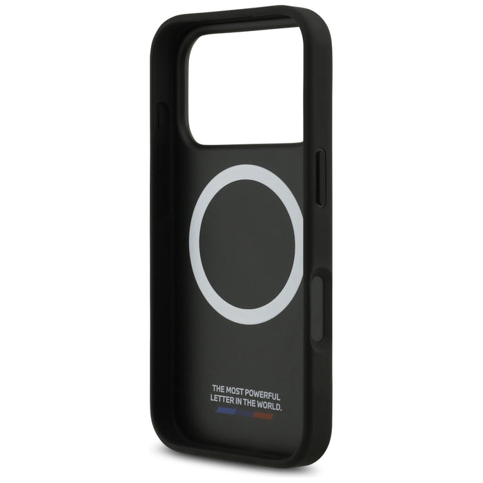 BMW M Carbon Tricolor Line MagSafe Case for iPhone 17 Pro - Black