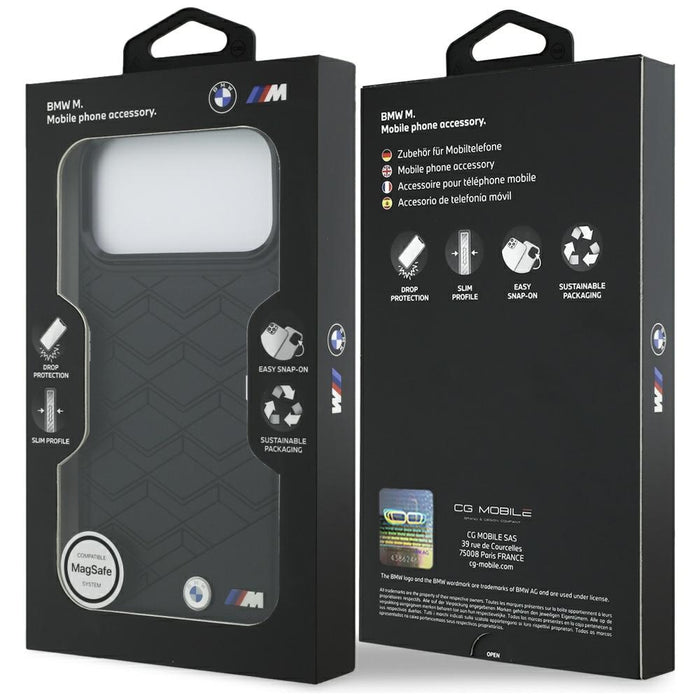 BMW M Shape Logo MagSafe Case for iPhone 17 Pro Max - Black