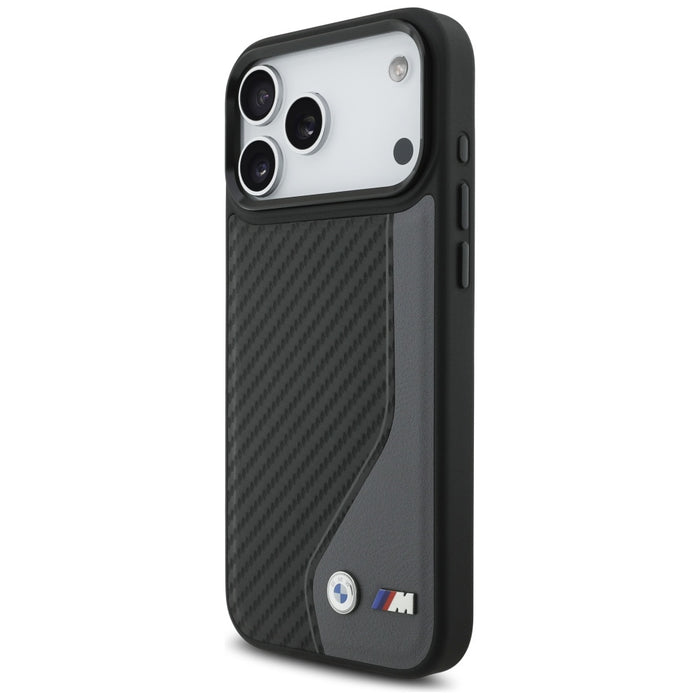 BMW M Carbon Logo MagSafe case for iPhone 17 Pro Max - graphite