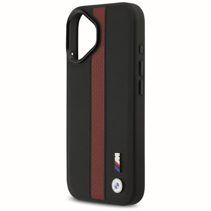 BMW M Perforated Stripe Logo MagSafe Case for iPhone 17 - Red