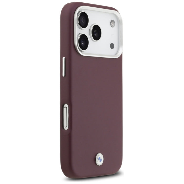 BMW Sign Full Wrapped Metal MagSafe Case for iPhone 17 Pro - Red