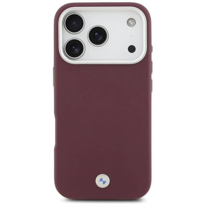 BMW Sign Full Wrapped Metal MagSafe Case for iPhone 17 Pro - Red