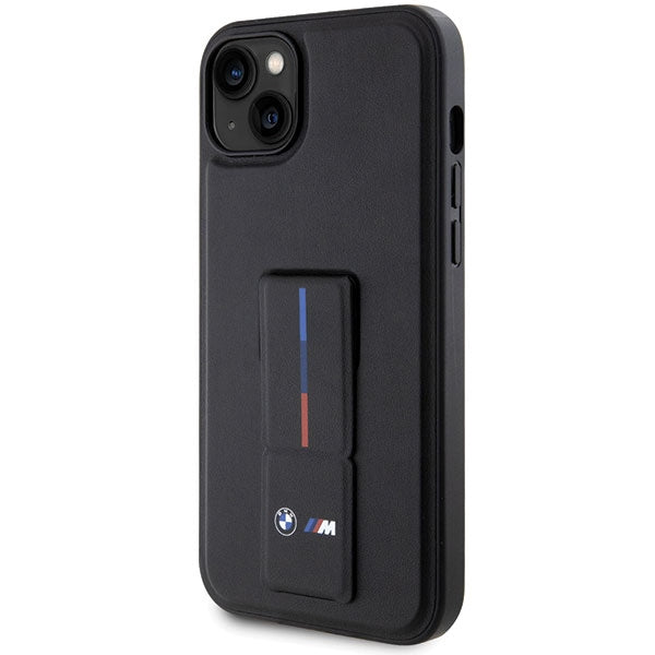 BMW Grip Stand Hot Stamp Case for iPhone 14 / 15 / 13 - Black