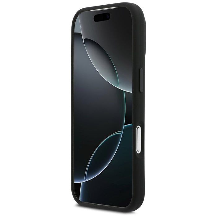 BMW M Silicon Horizontal Line MagSafe Case for iPhone 17 Pro - Black