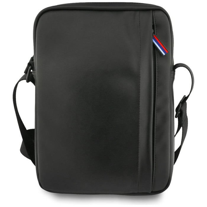 BMW Carbon Pockets &amp; Metal Logo 10" Tablet Bag - Black