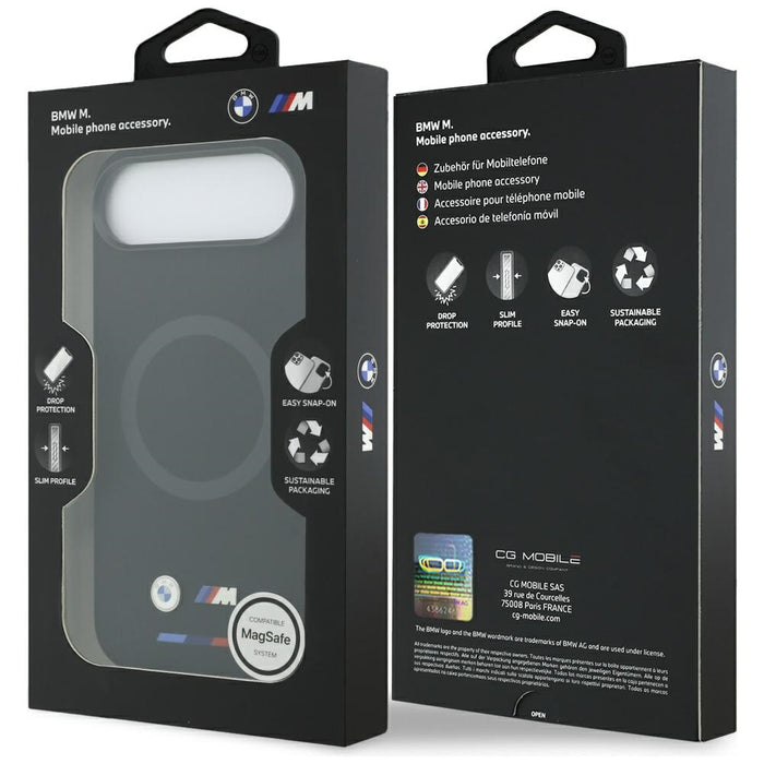 BMW M Silicon Logo MagSafe Case for iPhone Air - Black