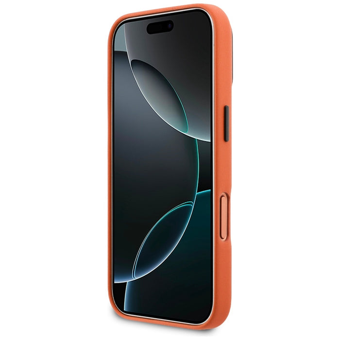 BMW M Metal Logo MagSafe Case for iPhone 17 Pro Max - Orange