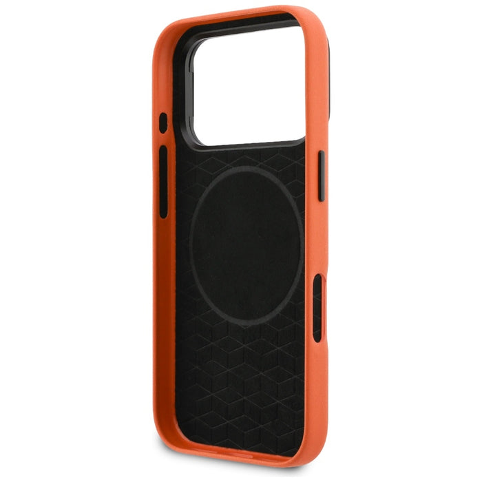 BMW M Metal Logo MagSafe Case for iPhone 17 Pro Max - Orange