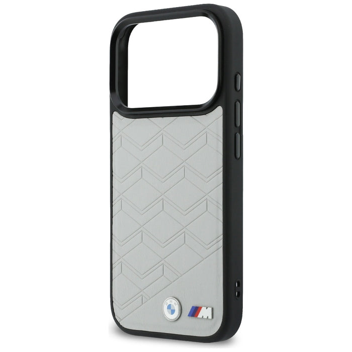 BMW M Shape Logo MagSafe Case for iPhone 17 Pro Gray