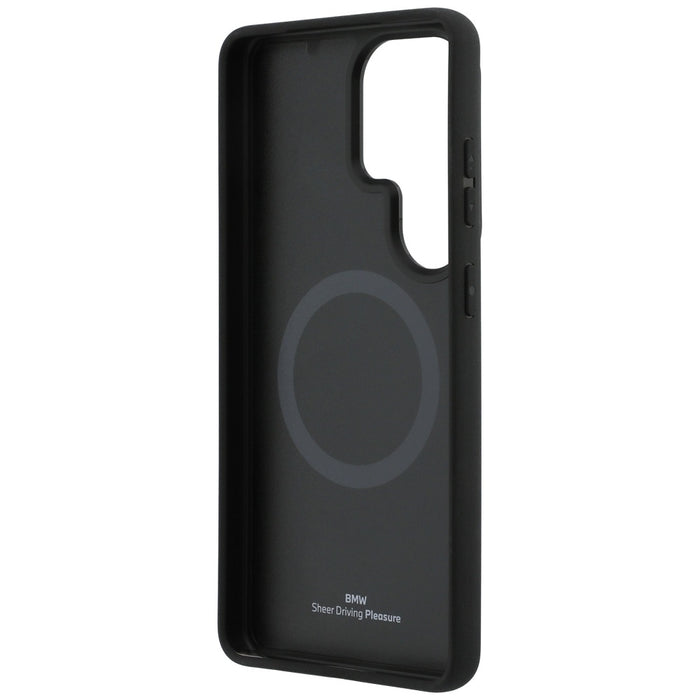 BMW Sign Magnetic Carbon Fiber MagSafe Case for Samsung Galaxy S26 Ultra - Black