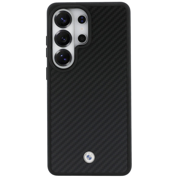 BMW Sign Magnetic Carbon Fiber MagSafe Case for Samsung Galaxy S26 Ultra - Black
