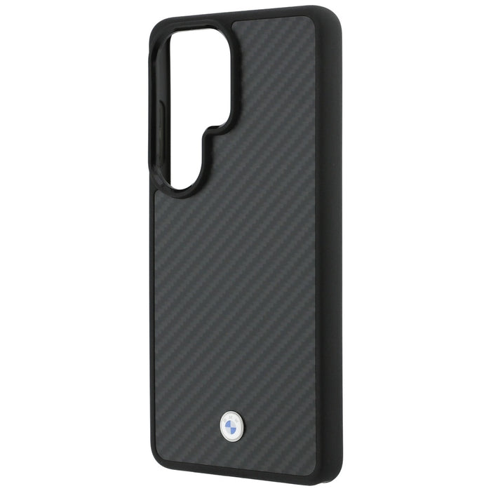 BMW Sign Magnetic Carbon Fiber MagSafe Case for Samsung Galaxy S26 Ultra - Black