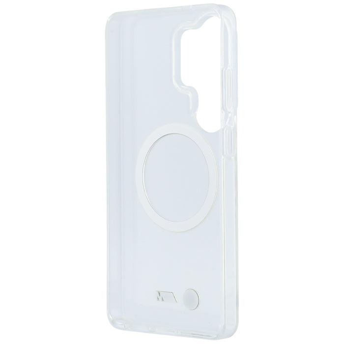 BMW IML Shockproof Metal Logo MagSafe Case for Samsung Galaxy S26 Ultra - Transparent