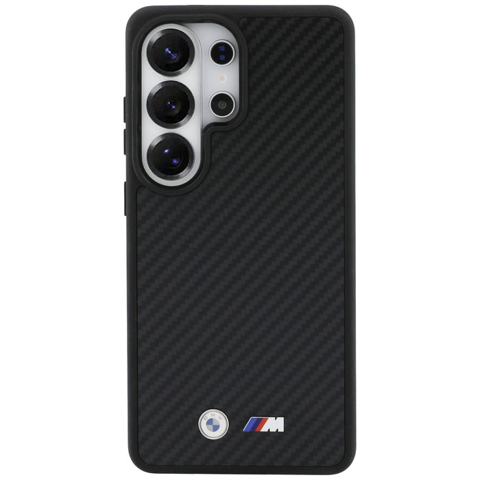 BMW M Kevlar Logo MagSafe Case for Samsung Galaxy S26 Ultra - Black