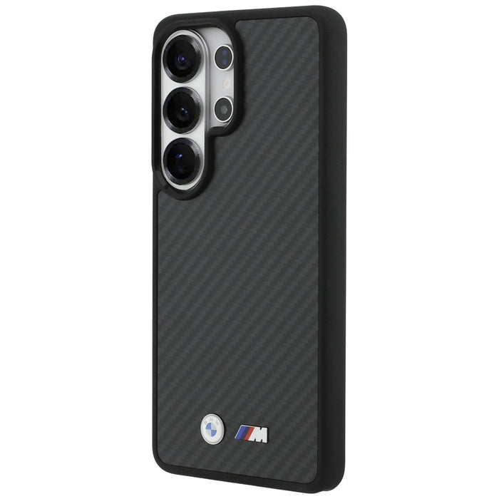 BMW M Kevlar Logo MagSafe Case for Samsung Galaxy S26 Ultra - Black