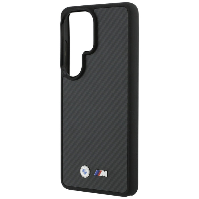 BMW M Kevlar Logo MagSafe Case for Samsung Galaxy S26 Ultra - Black