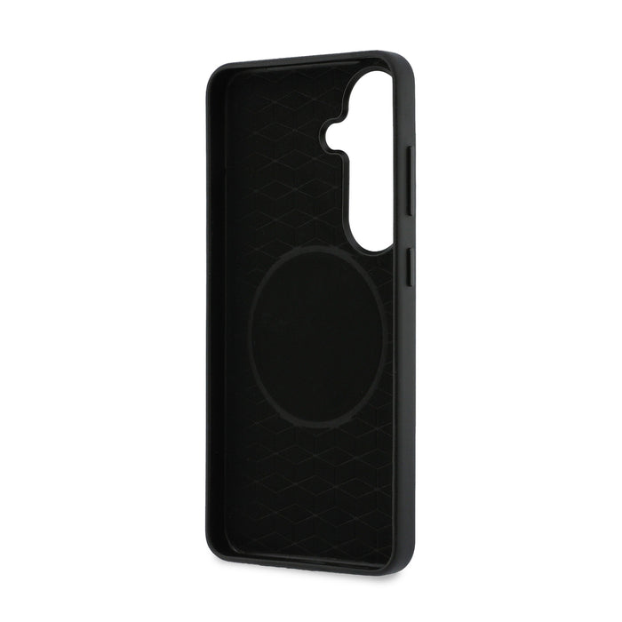 BMW M Metal Logo MagSafe Case for Samsung Galaxy S26+ - Black