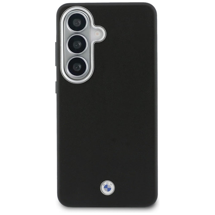 BMW Sign Metal Logo MagSafe Case for Samsung Galaxy S26+ - Black